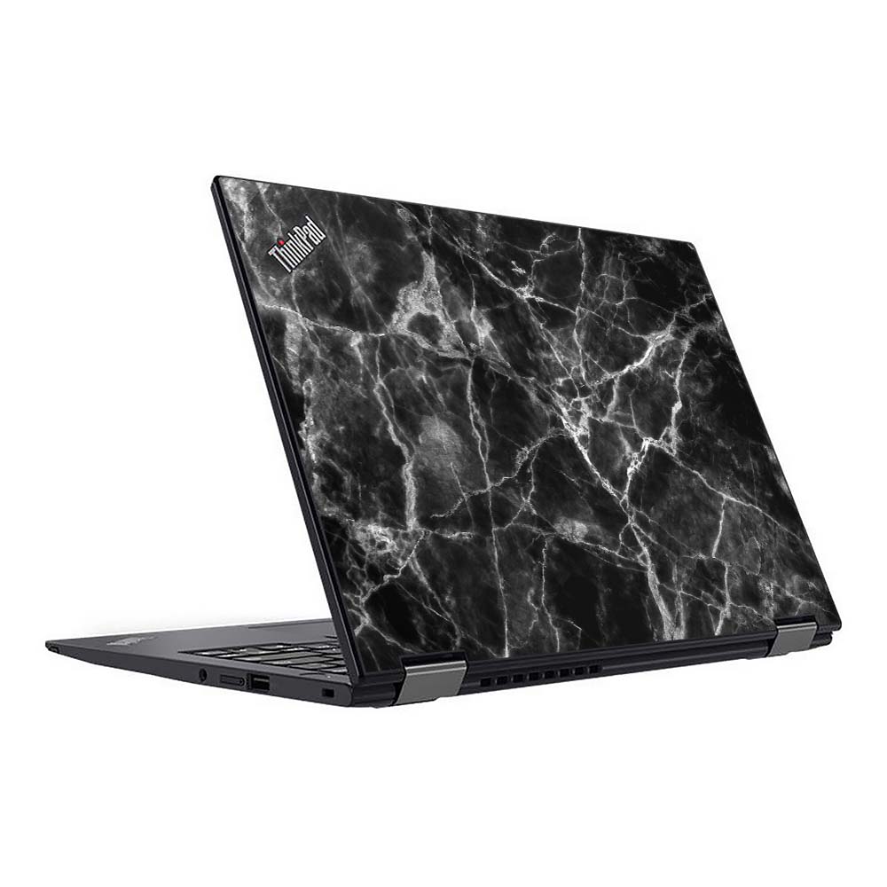 Classic Black Marble Lenovo ThinkPad X13 Yoga G2 Skin