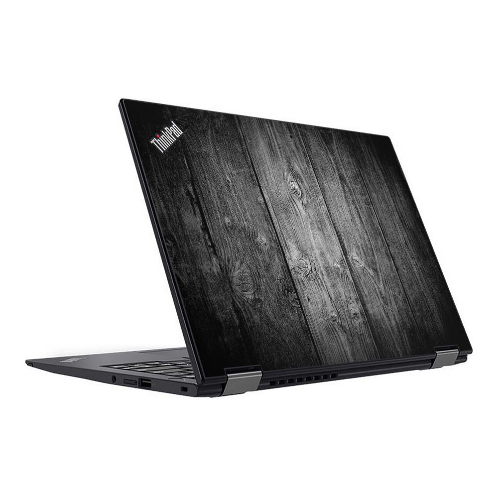 Black Timber V2 Lenovo ThinkPad X13 Yoga G2 Skin