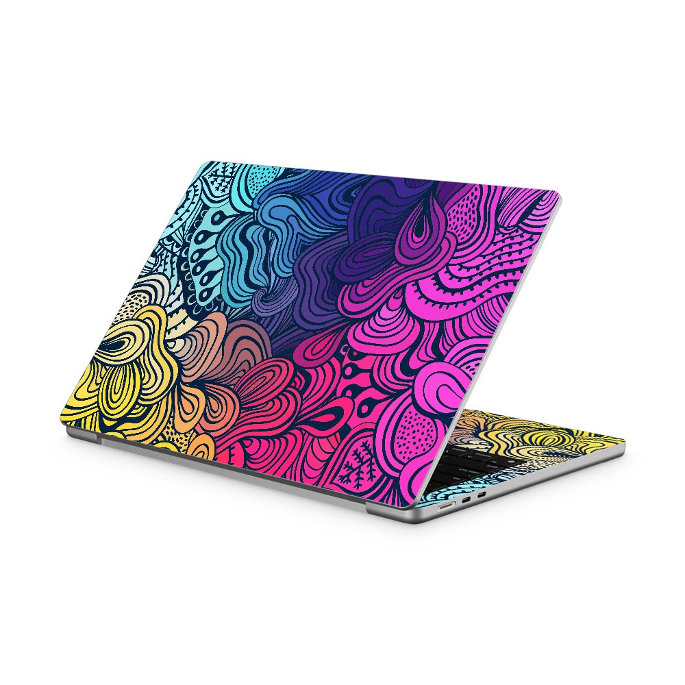 Floral Form MacBook Air 13 M2 (2022) Skin