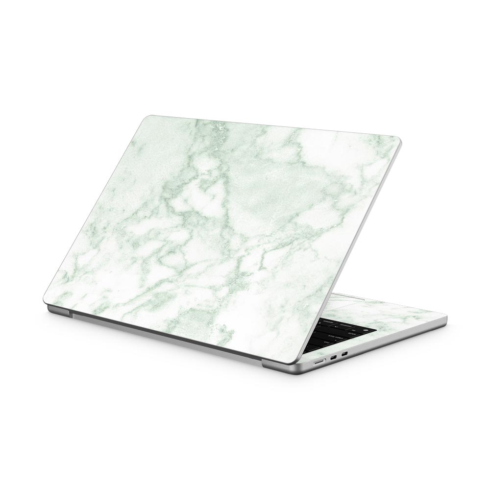 Green Marble MacBook Air 13 M2 (2022) Skin