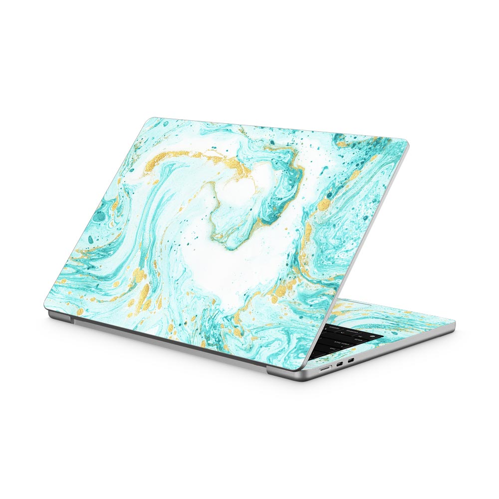 Ocean Marble Swirl MacBook Air 13 M2 (2022) Skin
