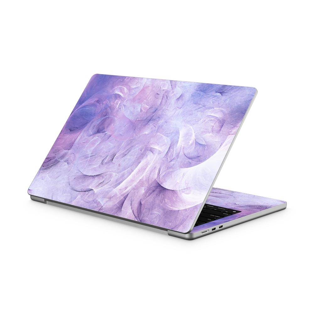 Periwinkle Fractal MacBook Air 13 M2 (2022) Skin