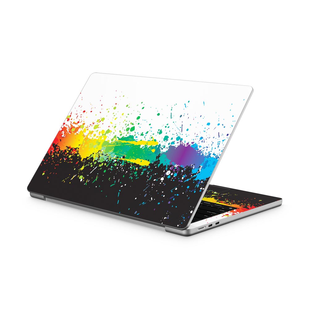 Rainbow splash MacBook Air 13 M2 (2022) Skin