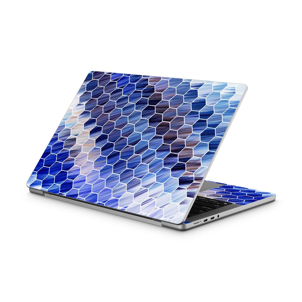 Hex Blue MacBook Pro 14 (2021) Skin