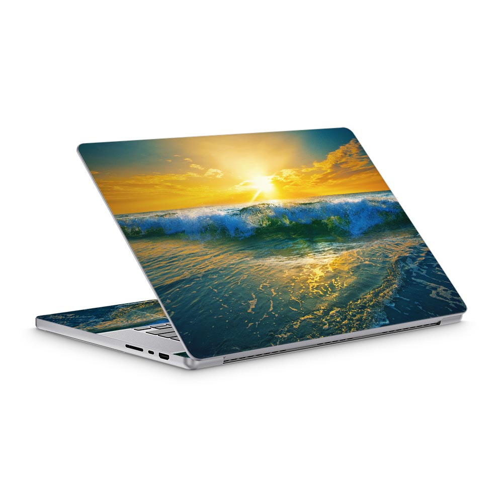 Sunrise Wave MacBook Pro 16 (2021) Skin