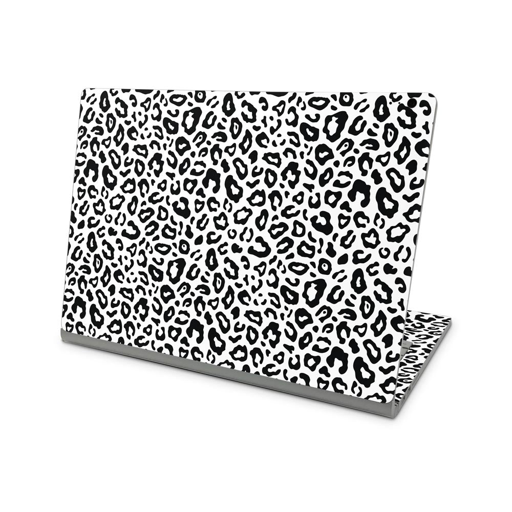 BW Leopard Microsoft Surface Book Skin