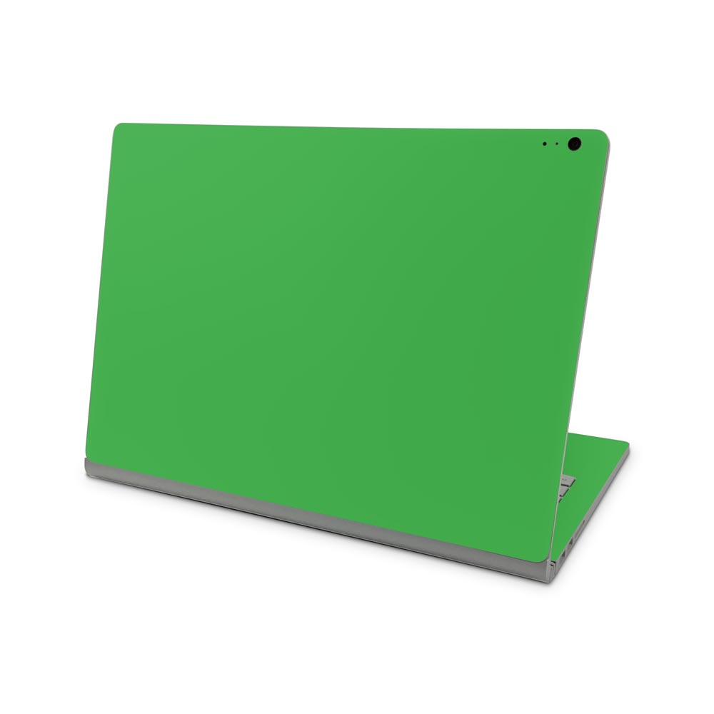 Green Microsoft Surface Book Skin