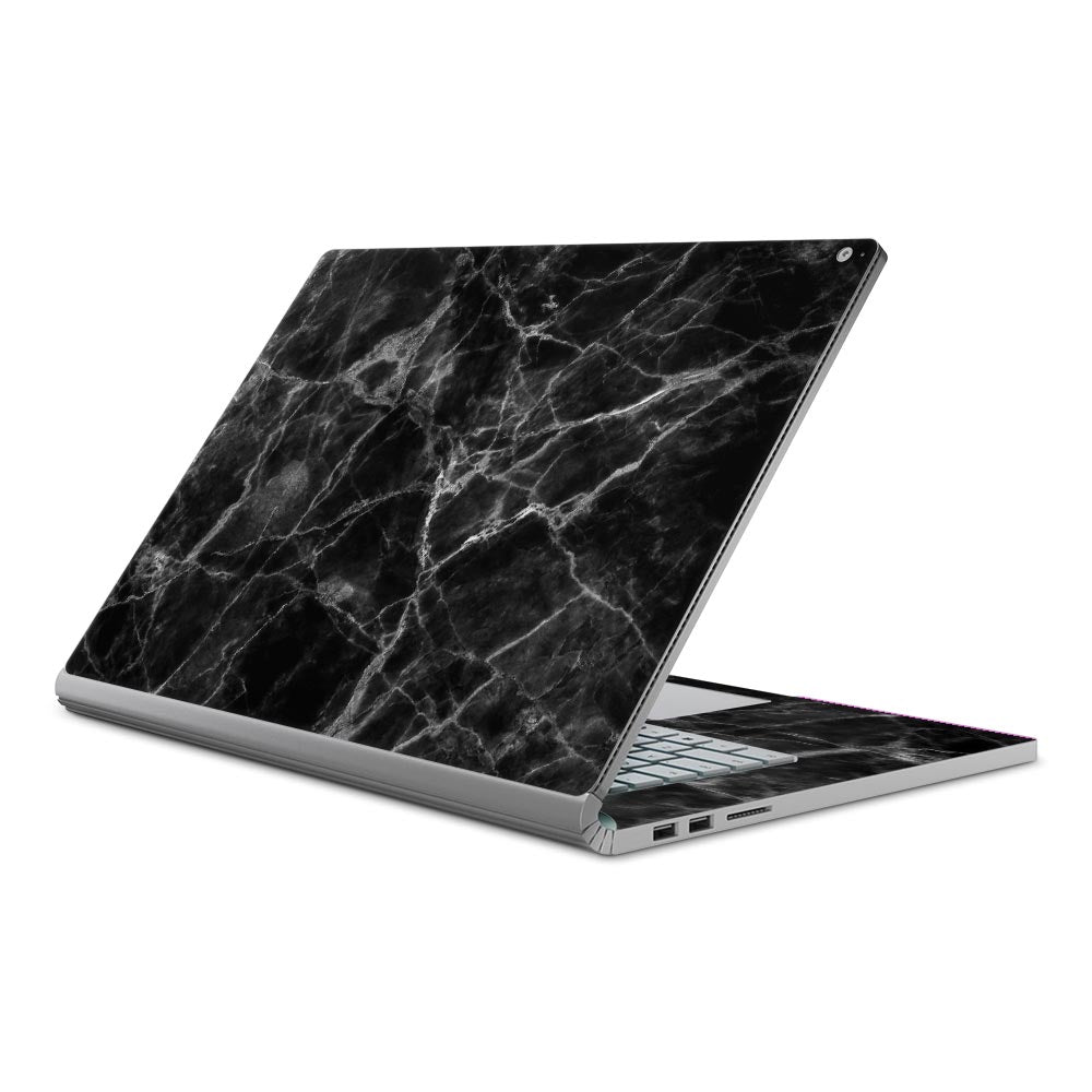 Classic Black Marble Microsoft Surface Book 3 15 Skin