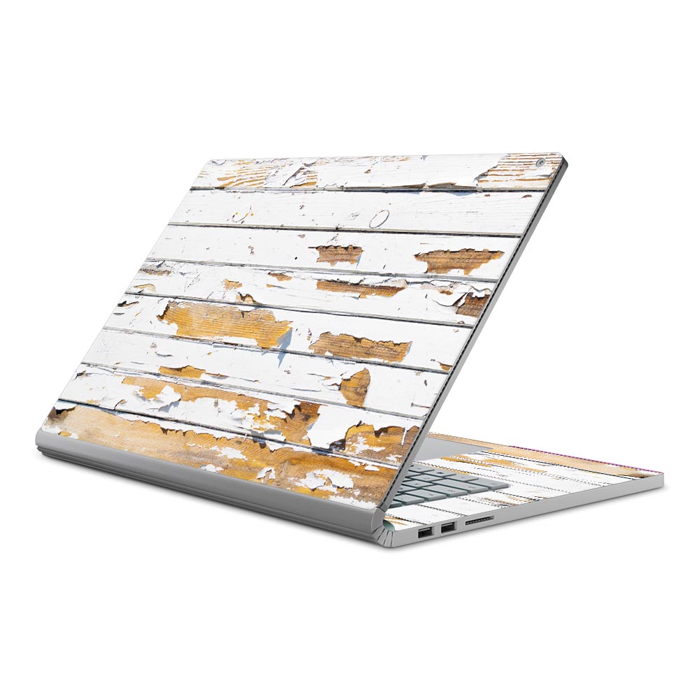 Peeling Wood Panels Microsoft Surface Book 3 15 Skin