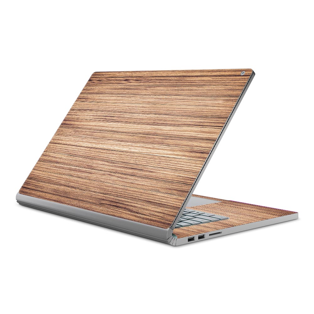 Rustic Wood Texture Microsoft Surface Book 3 15 Skin