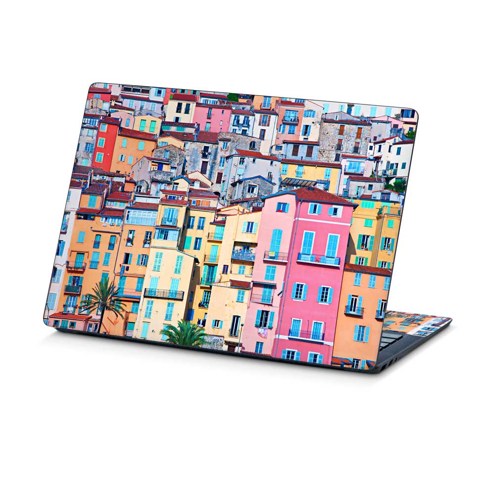 Menton Pastel Houses Microsoft Surface Laptop 5 13.5 Skin