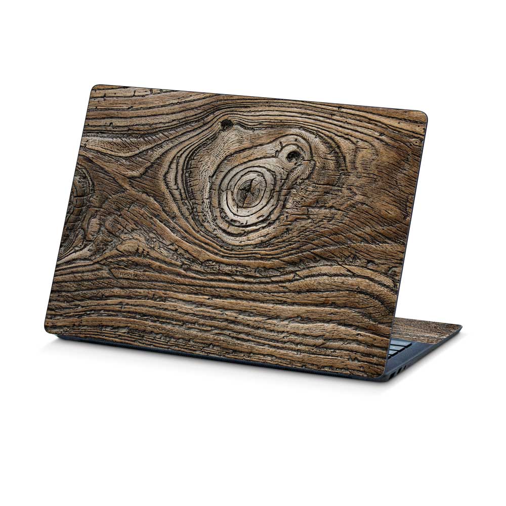 Vintage Knotted Wood Microsoft Surface Laptop 4 13.5 Skin