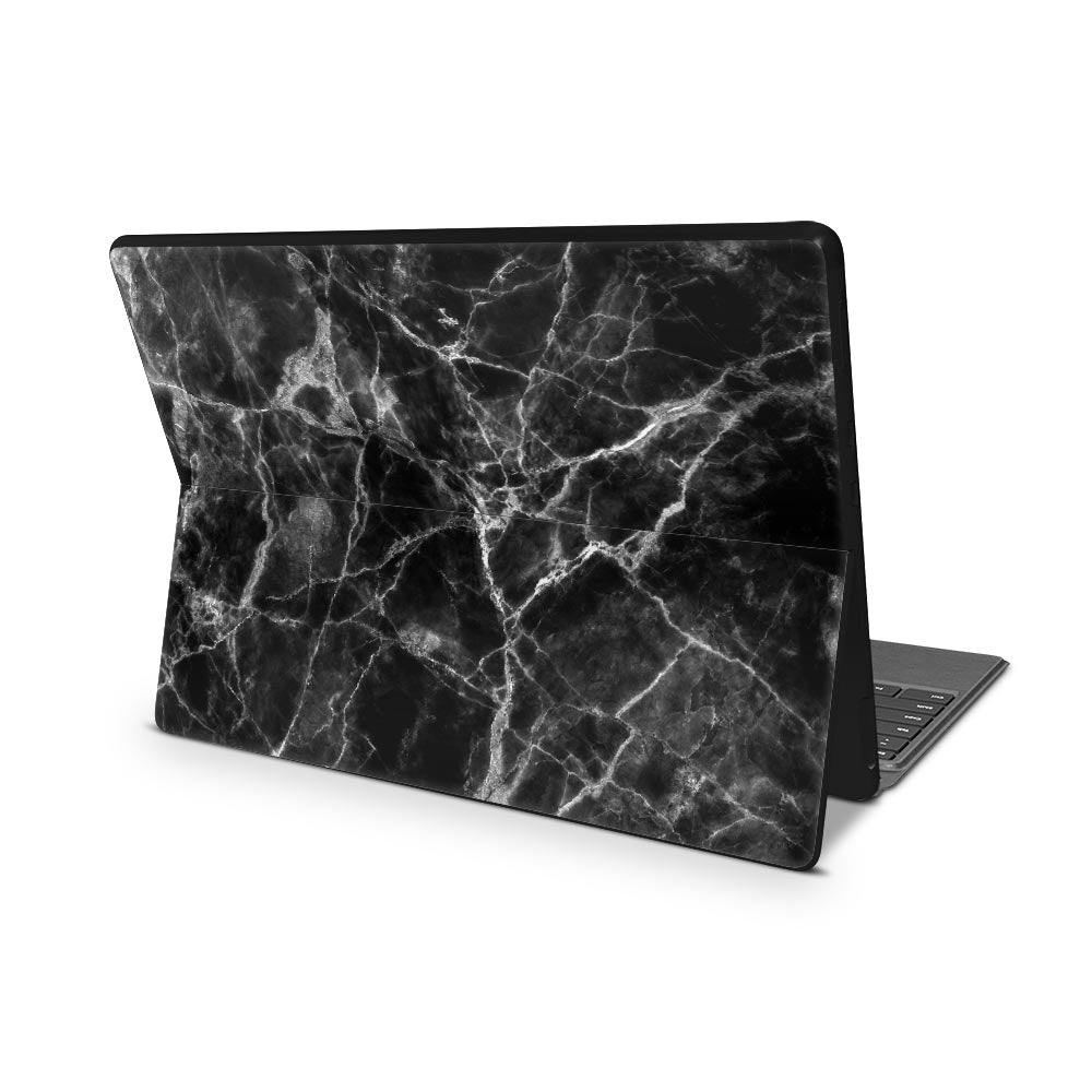 Classic Black Marble Microsoft Surface Pro 9 Skin