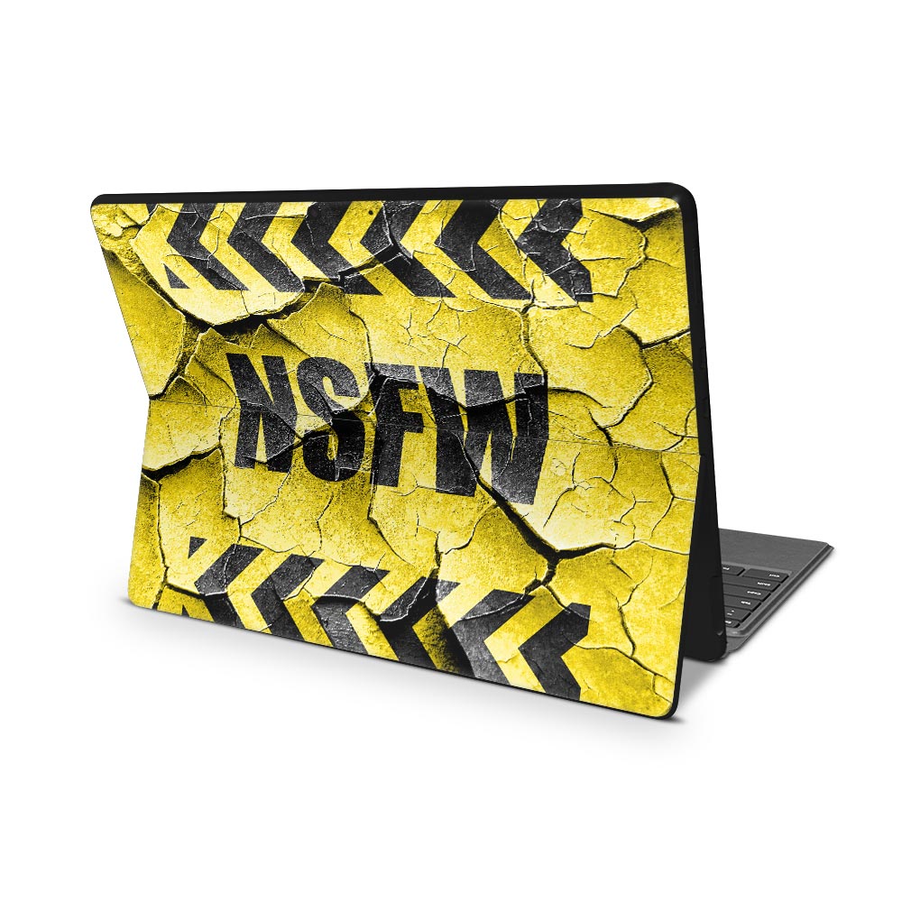 NSFW Yellow Microsoft Surface Pro 9 Skin