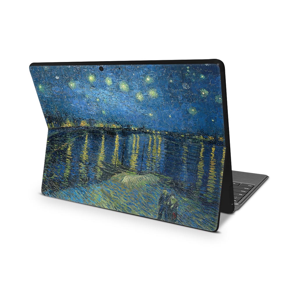 Starry Night over Rhone Microsoft Surface Pro 9 Skin