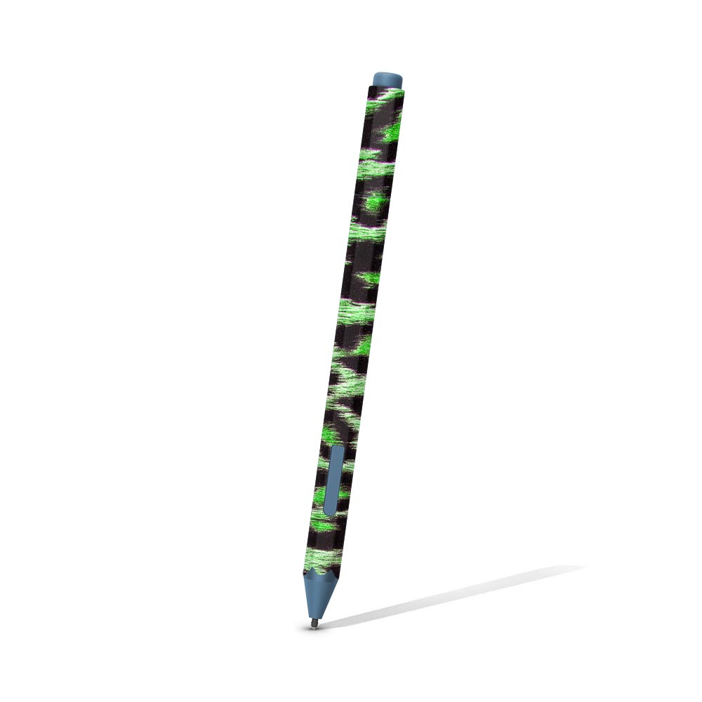 Green Leopard Print Microsoft Surface Pen Skin