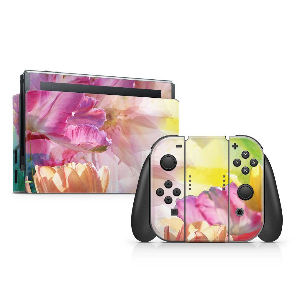 Floral Artist Dream Nintendo Switch Skin