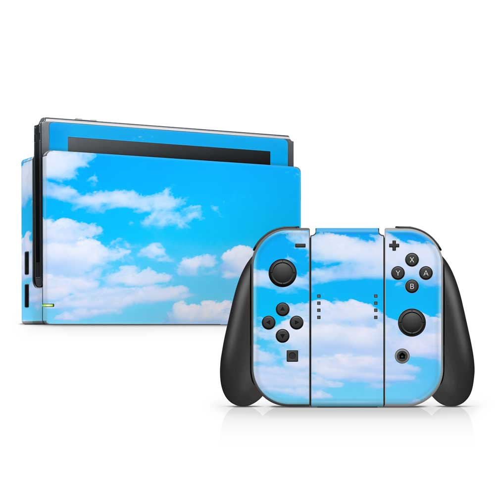 Blue Sky Nintendo Switch Skin