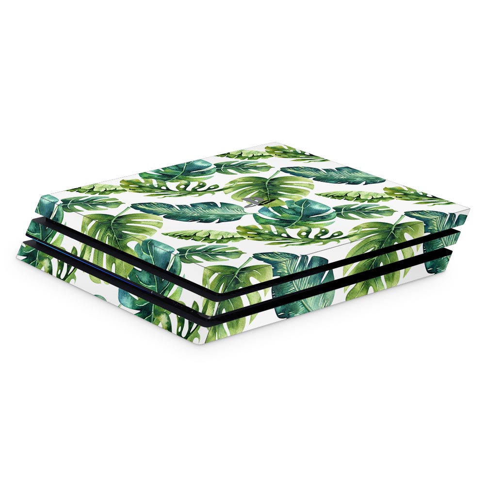 Palm Leaves PS4 Pro Console Skin