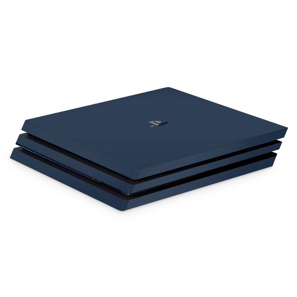 Navy PS4 Pro Console Skin