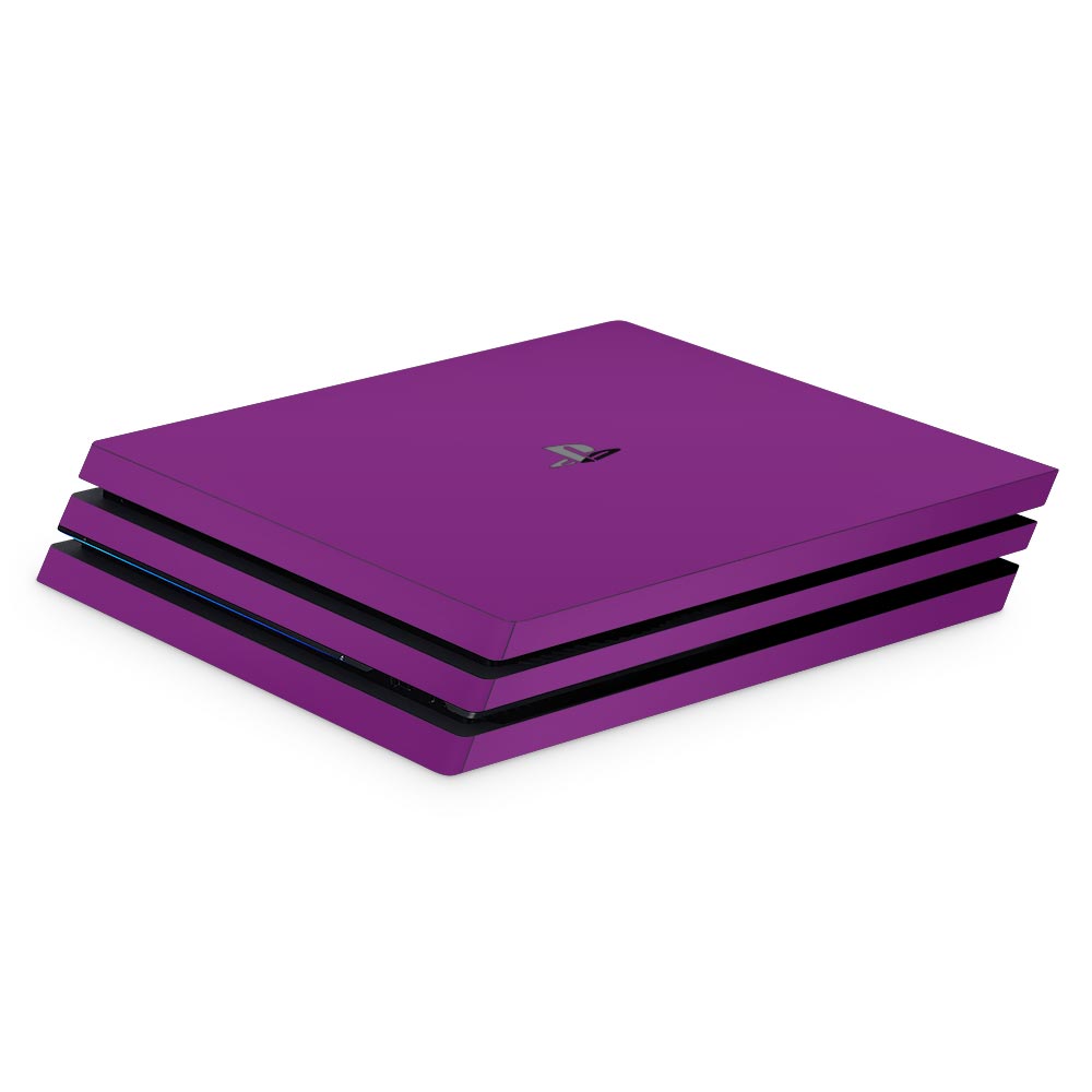 Purple PS4 Pro Console Skin