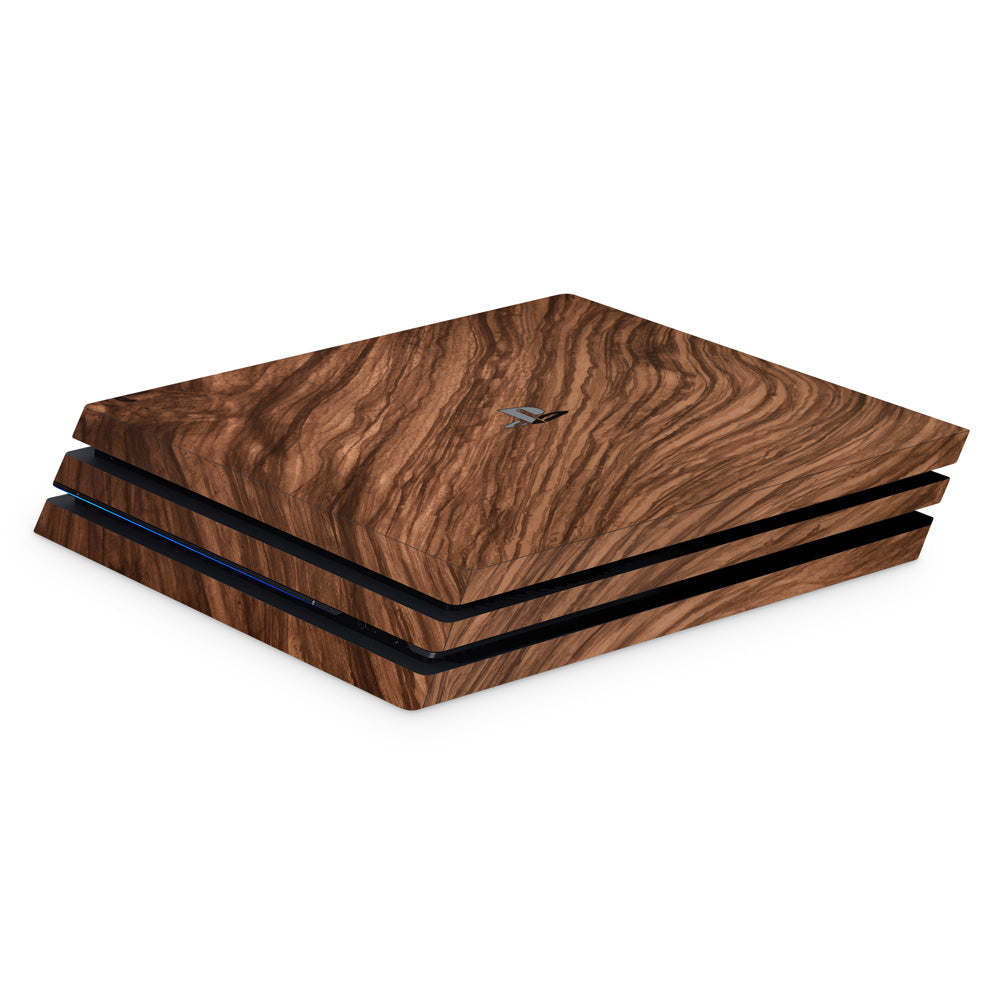 Wood Flow PS4 Pro Console Skin