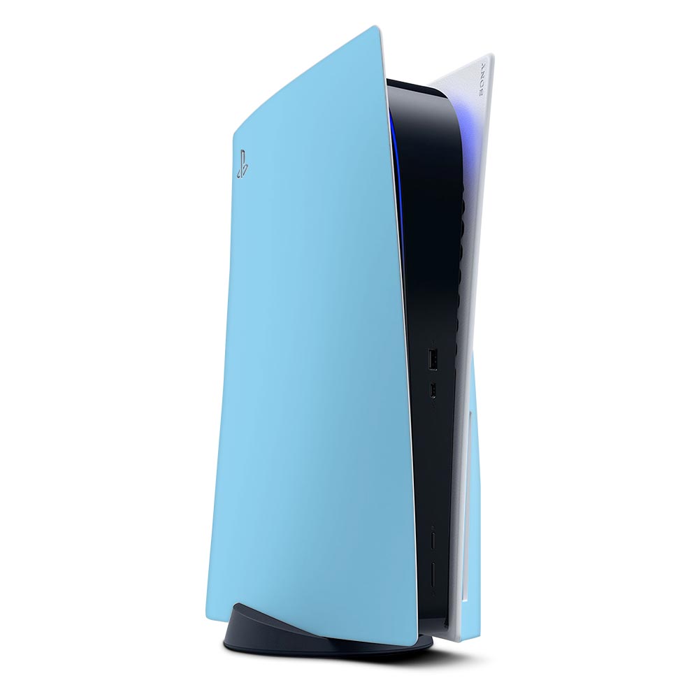 Baby Blue PS5 Disk Console Skin