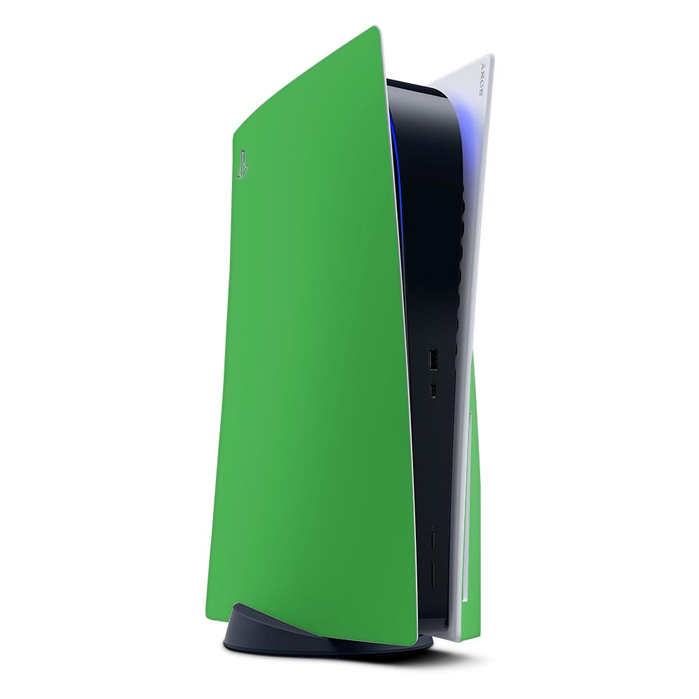 Green PS5 Disk Console Skin