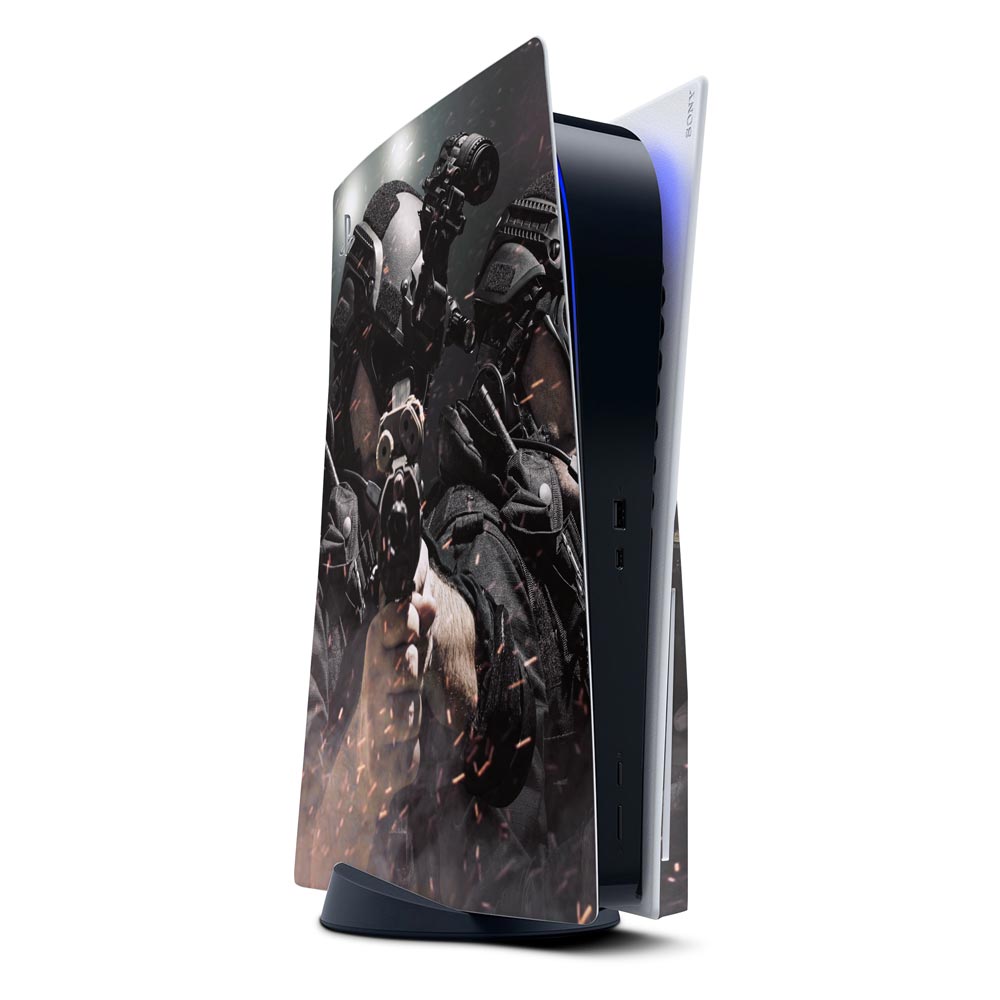 Swat Team PS5 Disk Console Skin
