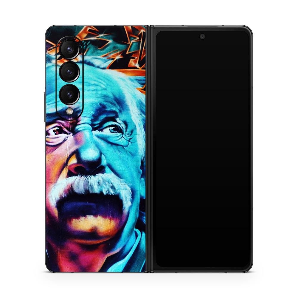 Einstein Galaxy Z Fold 4 Skin