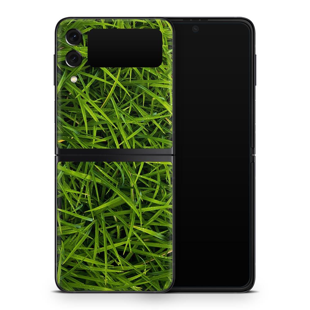 Grass Galaxy Z Flip 3 Skin