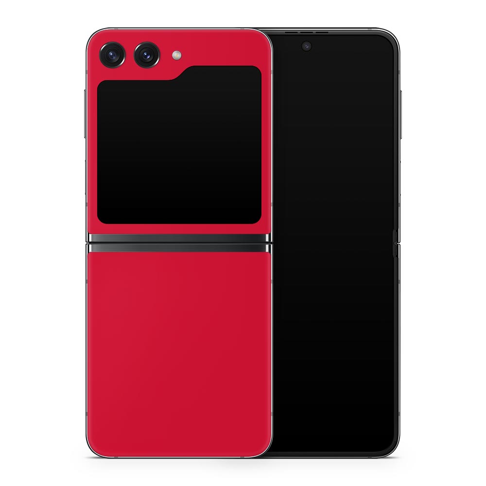 Red Galaxy Z Flip 5 Skin