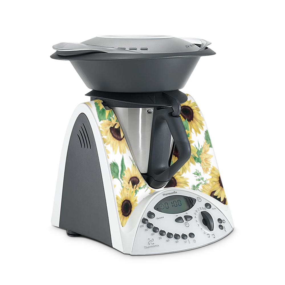 Watercolour Sunflowers Thermomix TM31 Skin