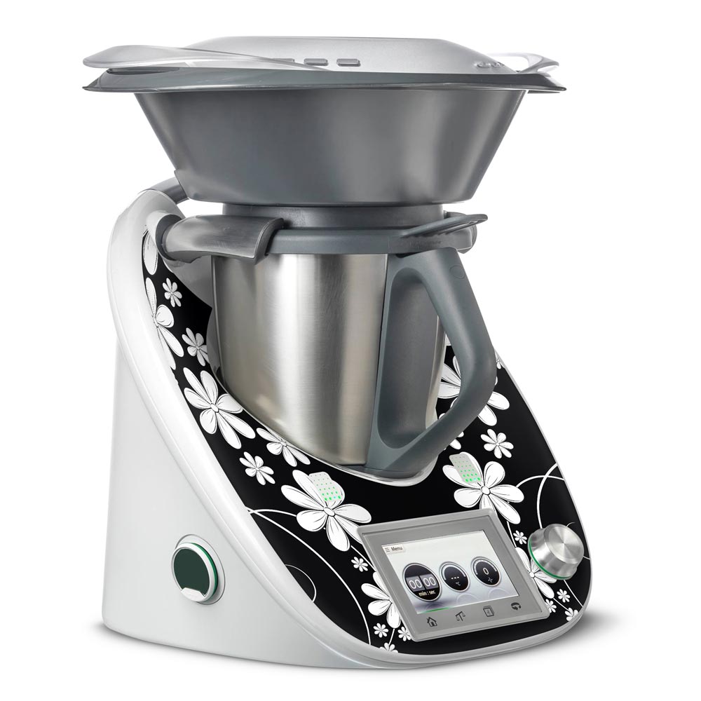 Floral Whispers Thermomix TM5 Front Skin