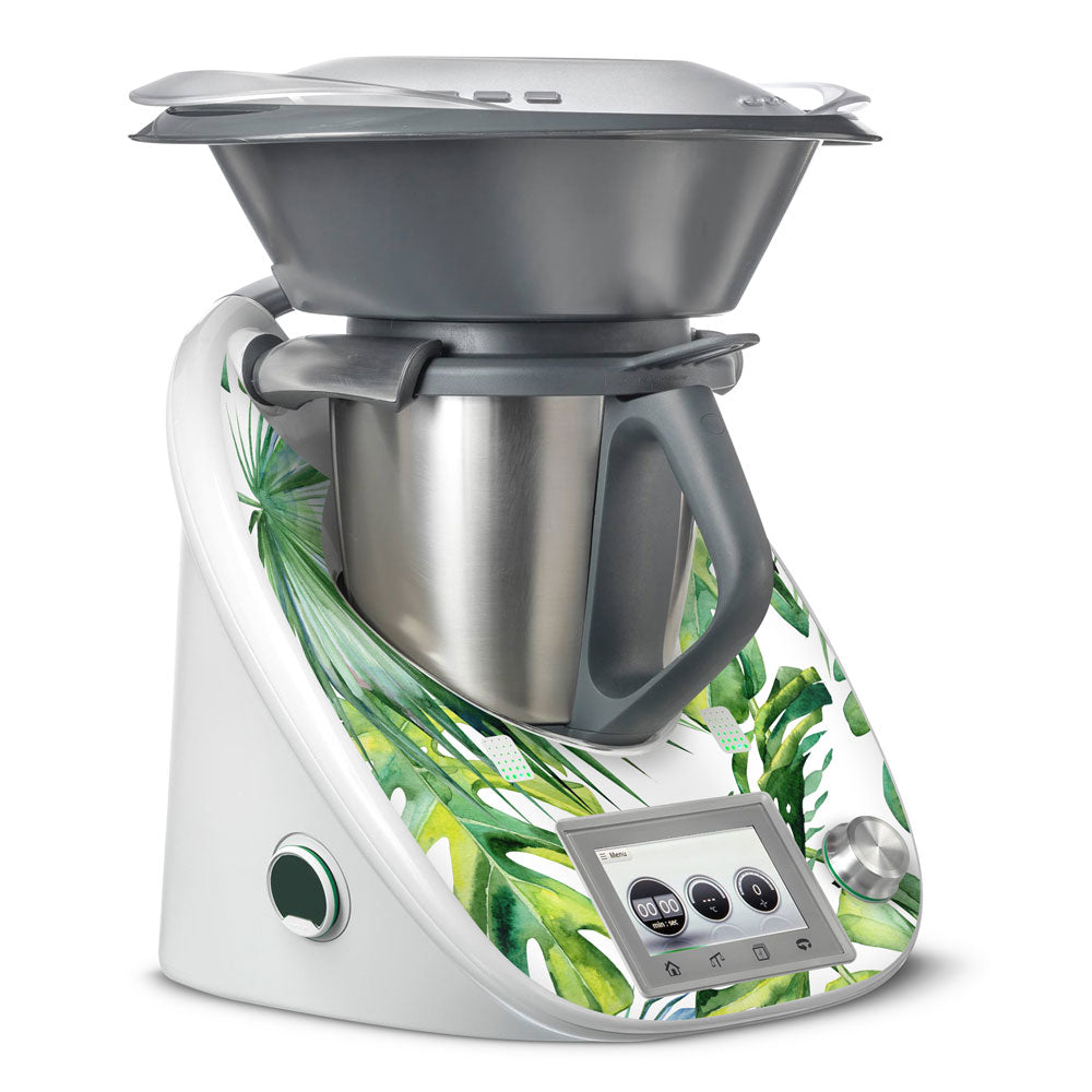 Palm Leaves II Thermomix TM5 Front Skin