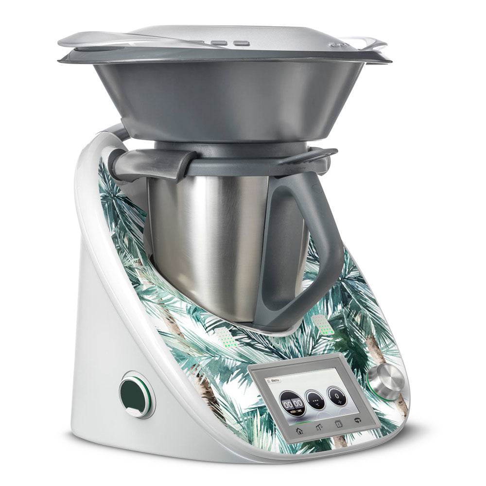 Paradise Palms Thermomix TM5 Front Skin