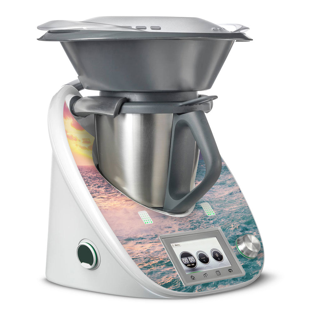 Sunset over Rocks Thermomix TM5 Front Skin