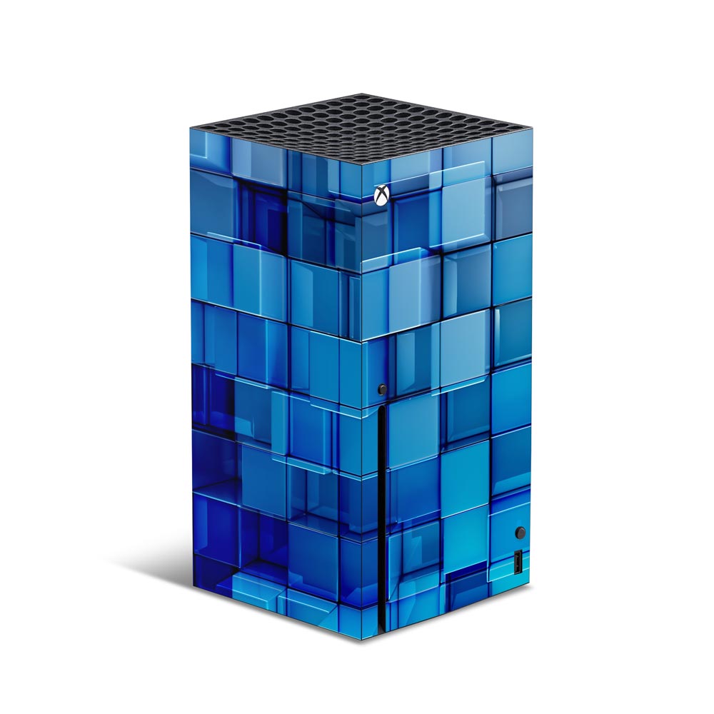 Four Square Blue Xbox Series X Skin