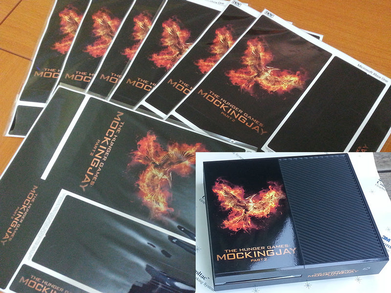 Competition Skins to create Limited Edition MockingJay XBox One Console