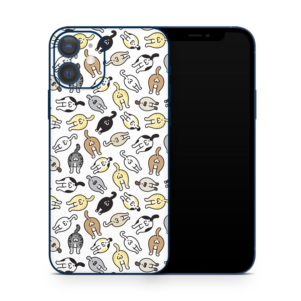 Cat Butts iPhone 12 Skin