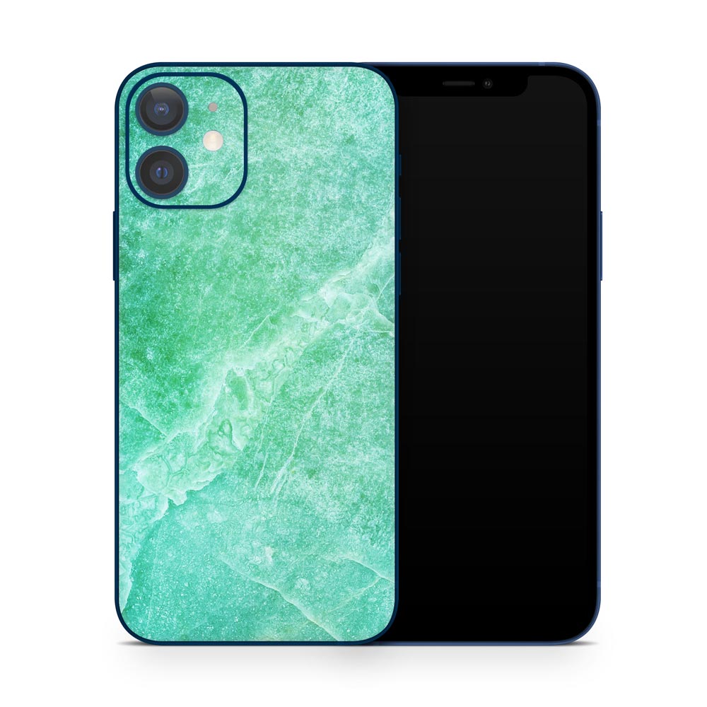 Aqua Marble iPhone 12 Skin