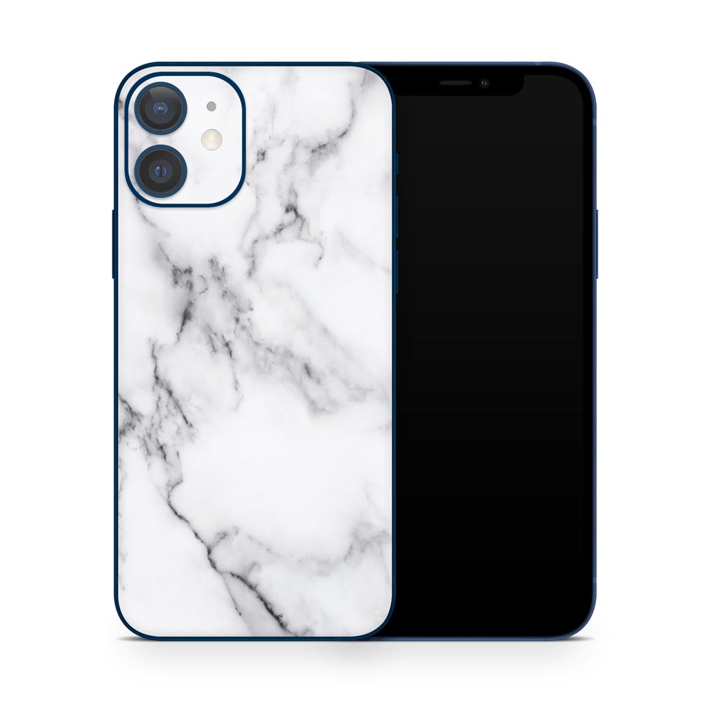 White Marble III iPhone 12 Skin