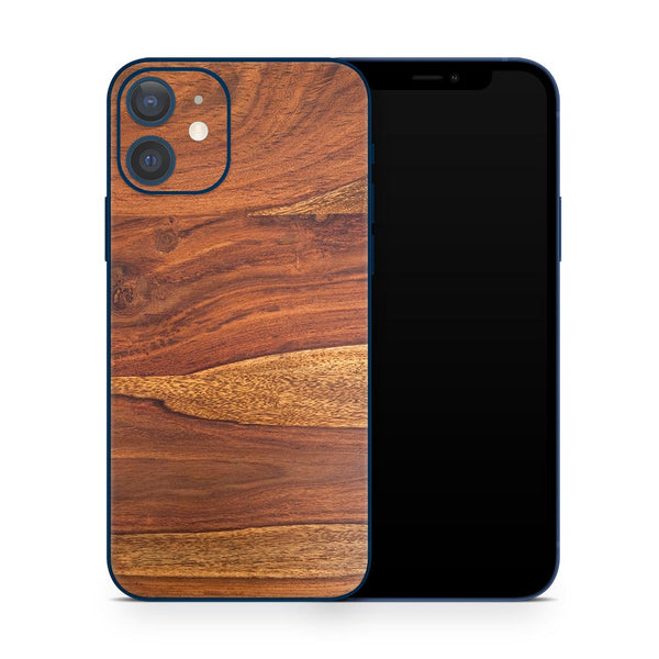 Apple iPhone 12 Skin - Palisander Rosewood | SkinWraps Australia