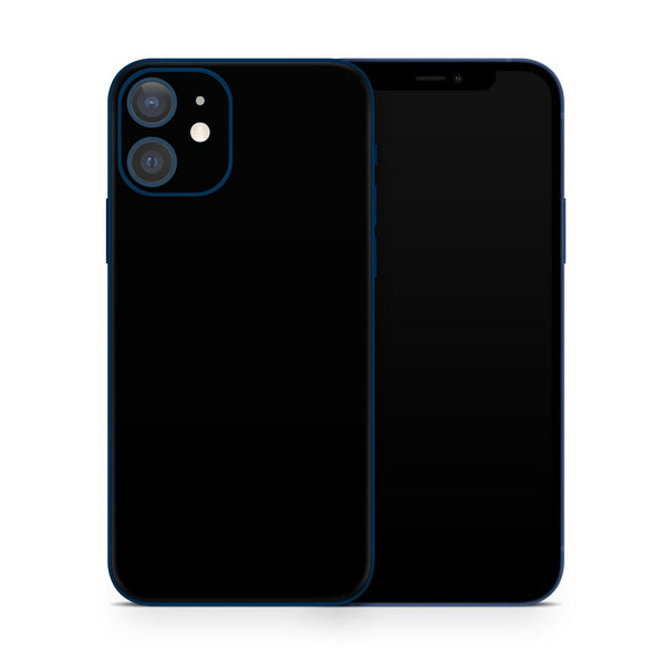 Apple iPhone 12 Skin - Black | SkinWraps Australia