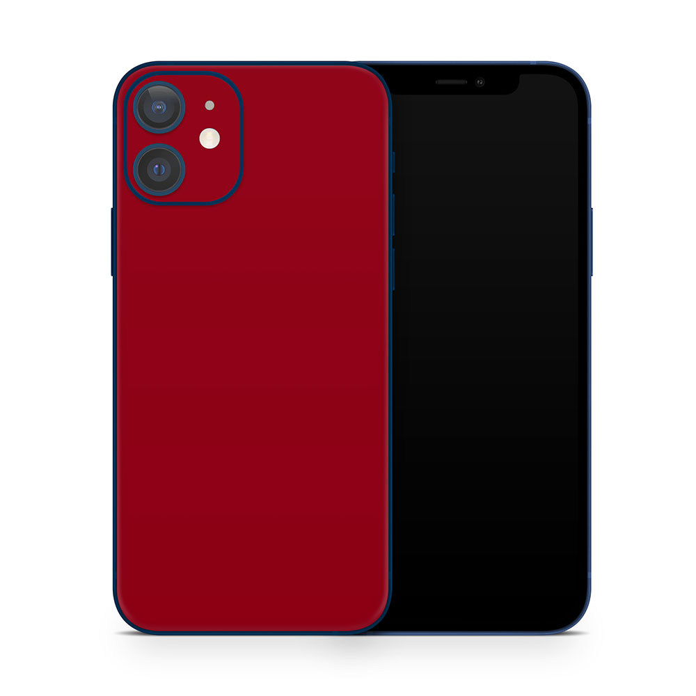 Apple iPhone 12 Skin Red SkinWraps Australia