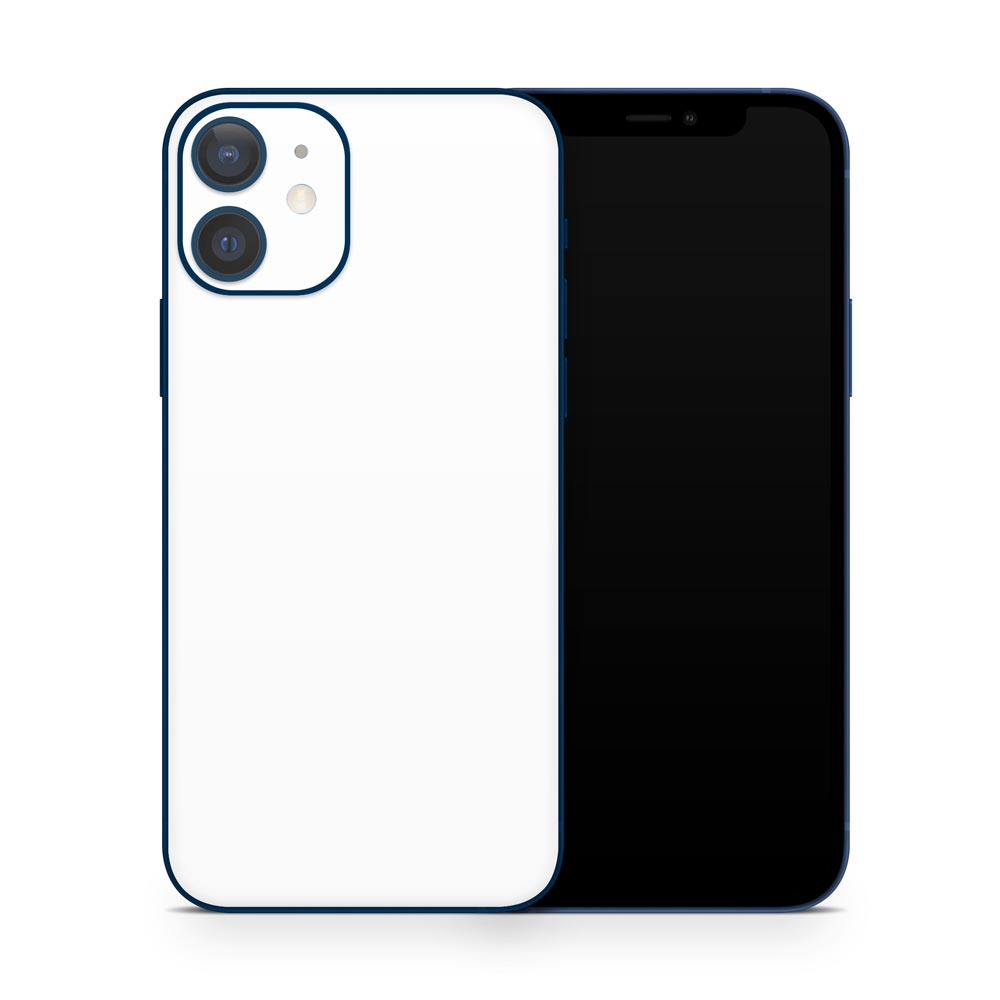 White iPhone 12 Skin