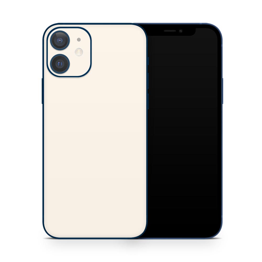 Cream iPhone 12 Skin