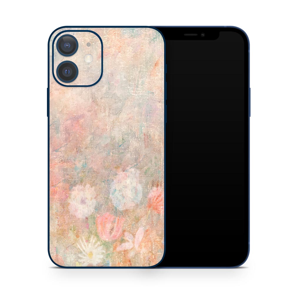 Floral Watercolour Haze iPhone 12 Skin