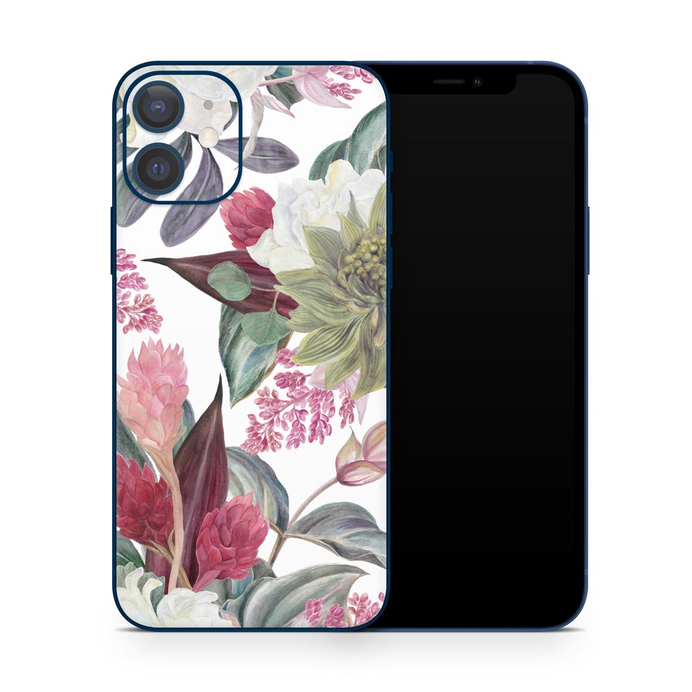 Watercolour Floral iPhone 12 Skin