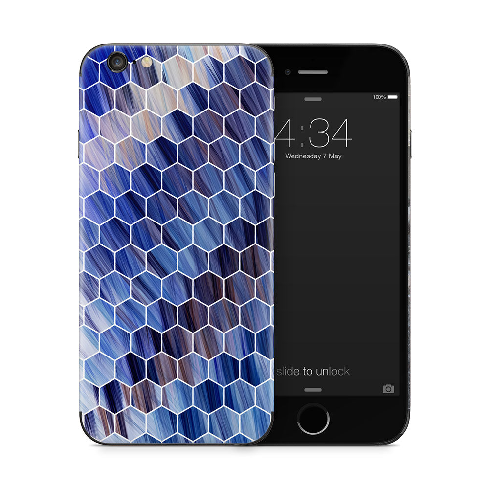 Hex Blue iPhone 6/6S Skin